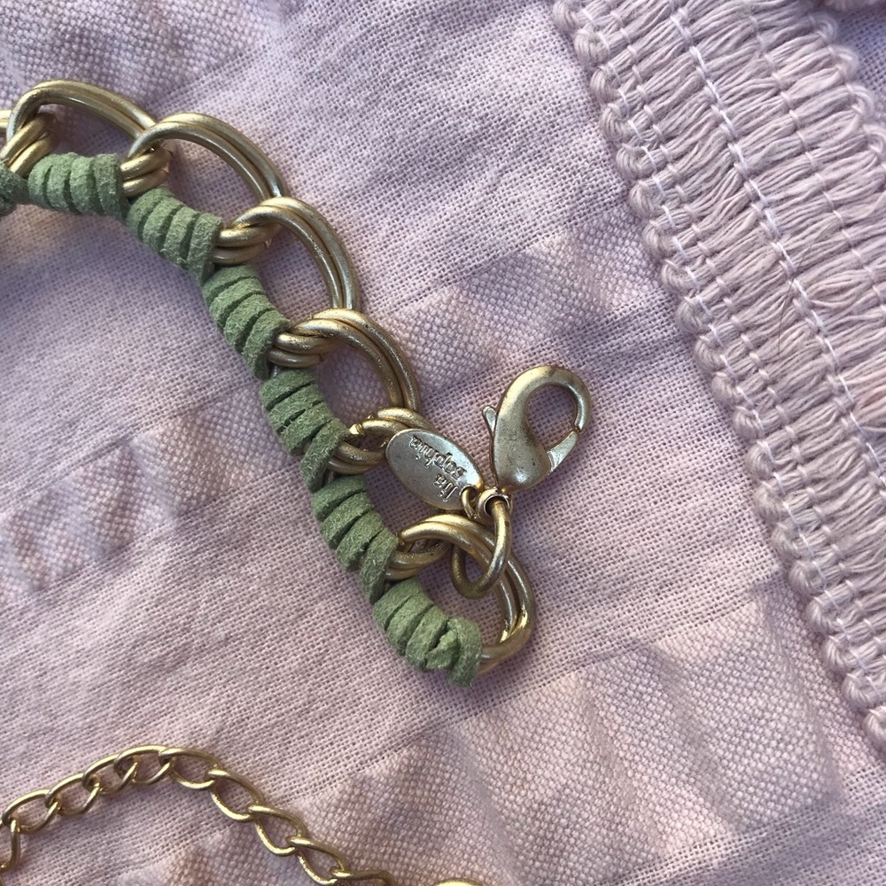 Lia Sophia Floral/Butterfly Necklace - Picture 4 of 4